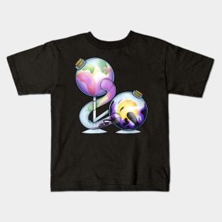 Genderfae And Non-Binary Pride Potion Kids T-Shirt